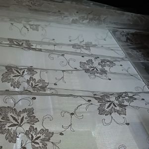 Gorgeous White Lace Netted Curtain.